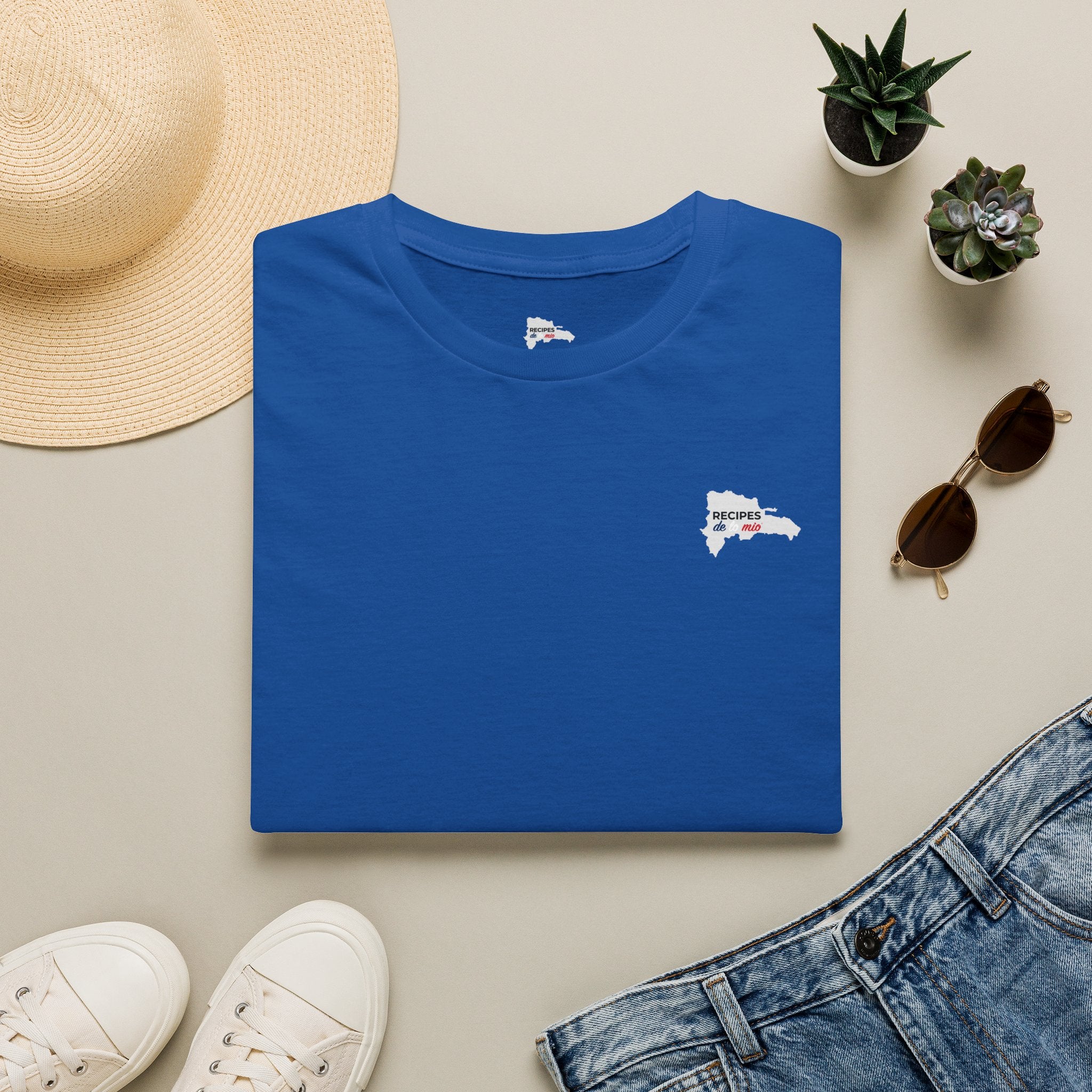 Minimalist 'Modern Home' Chest Logo T‑Shirt