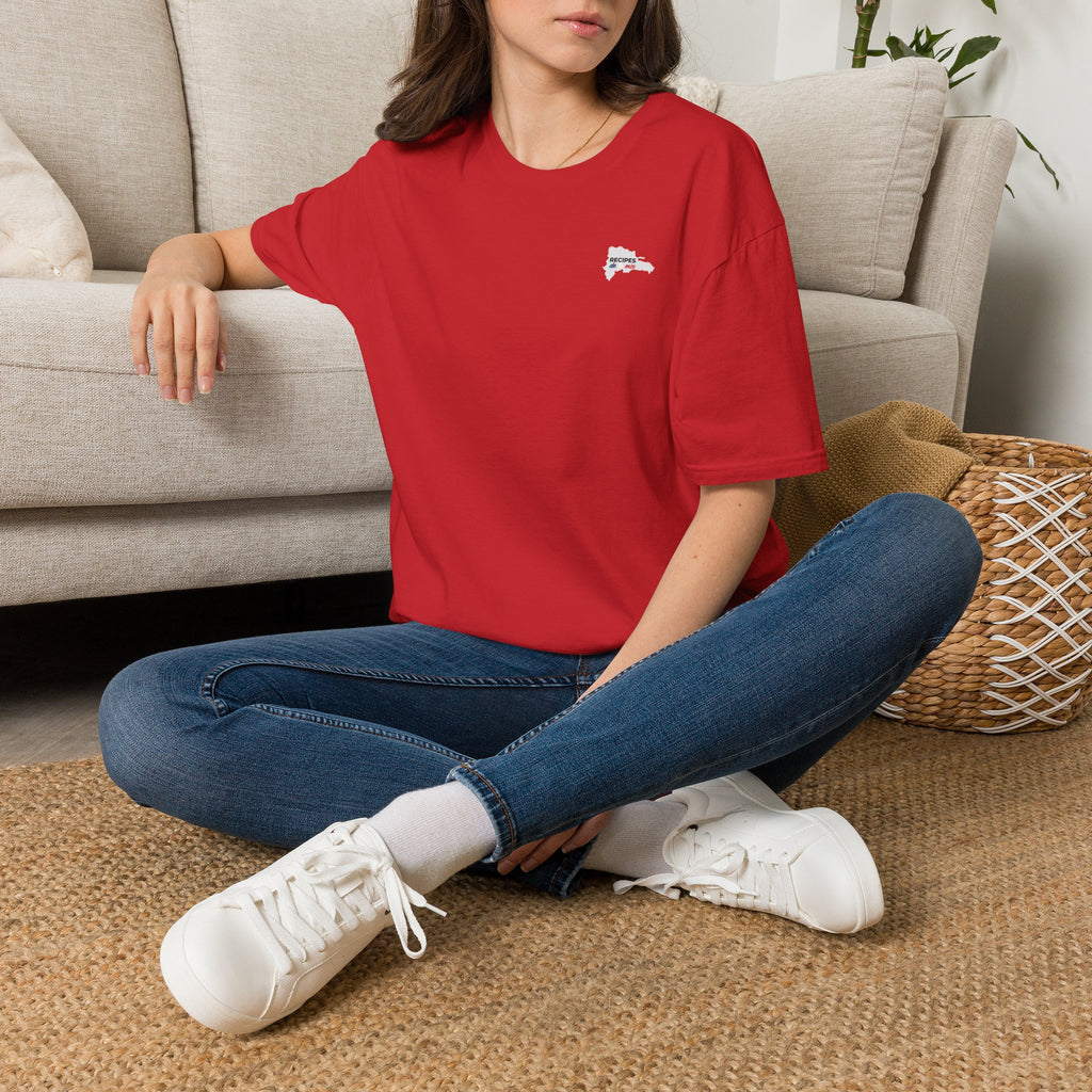 Minimalist 'Modern Home' Chest Logo T‑Shirt