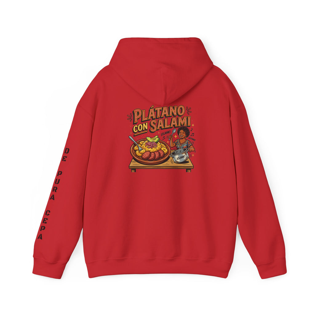 Hoodie - Plátano con Salami Graphic Hoodie