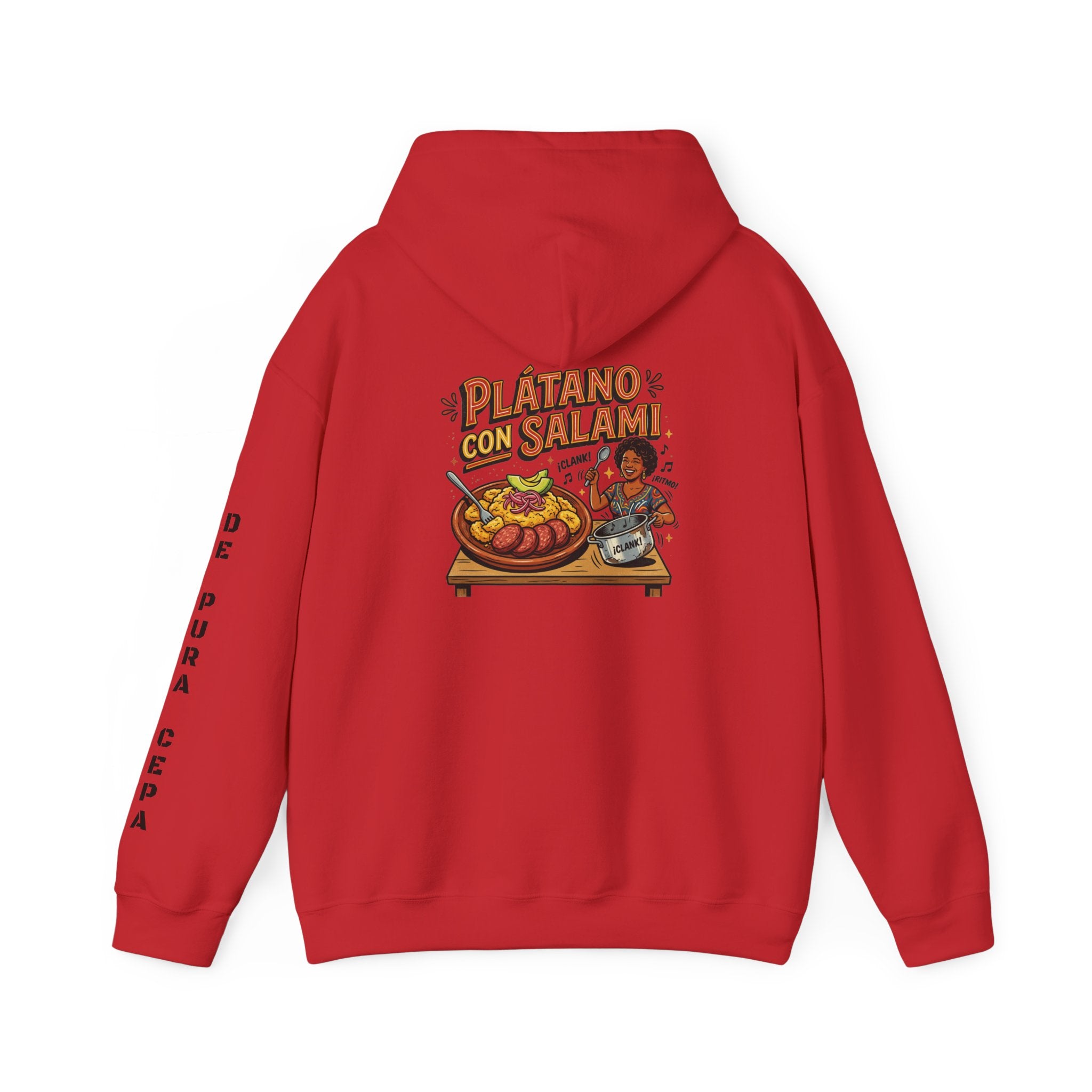 Hoodie - Plátano con Salami Graphic Hoodie