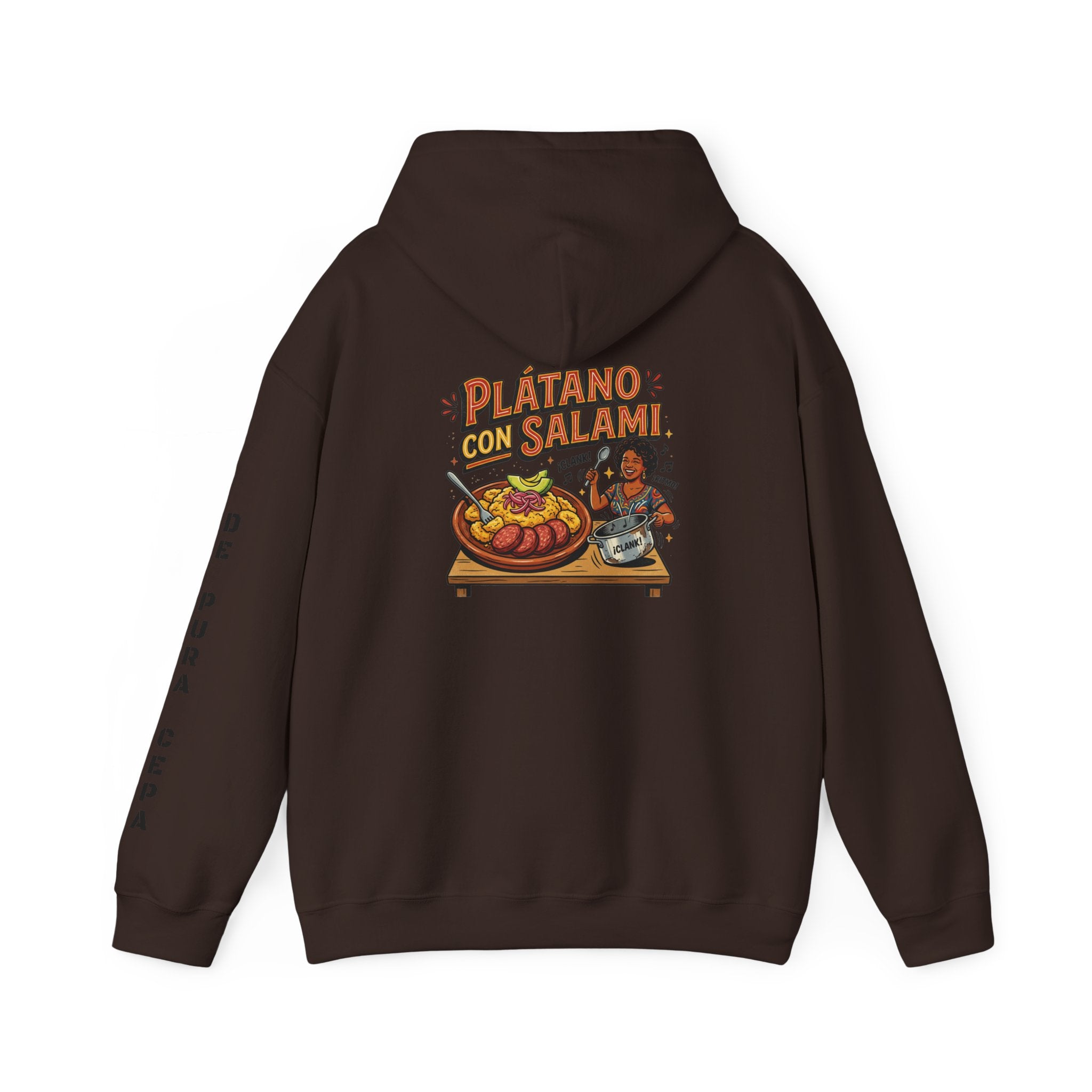 Hoodie - Plátano con Salami Graphic Hoodie