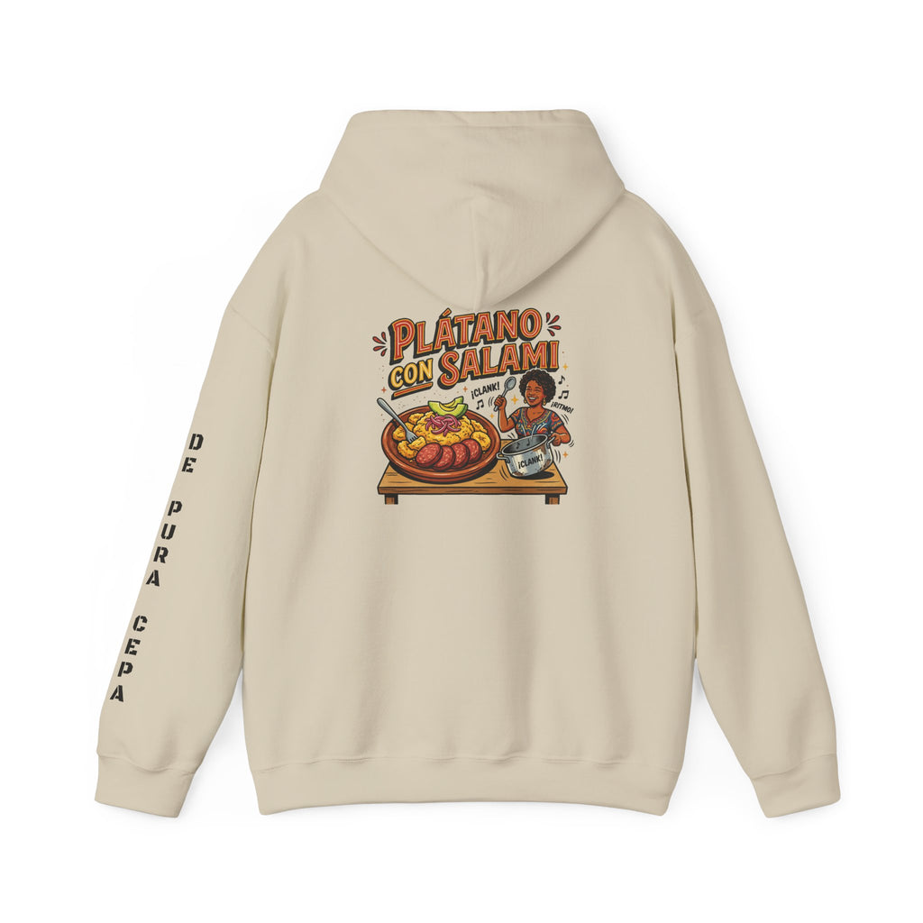 Hoodie - Plátano con Salami Graphic Hoodie
