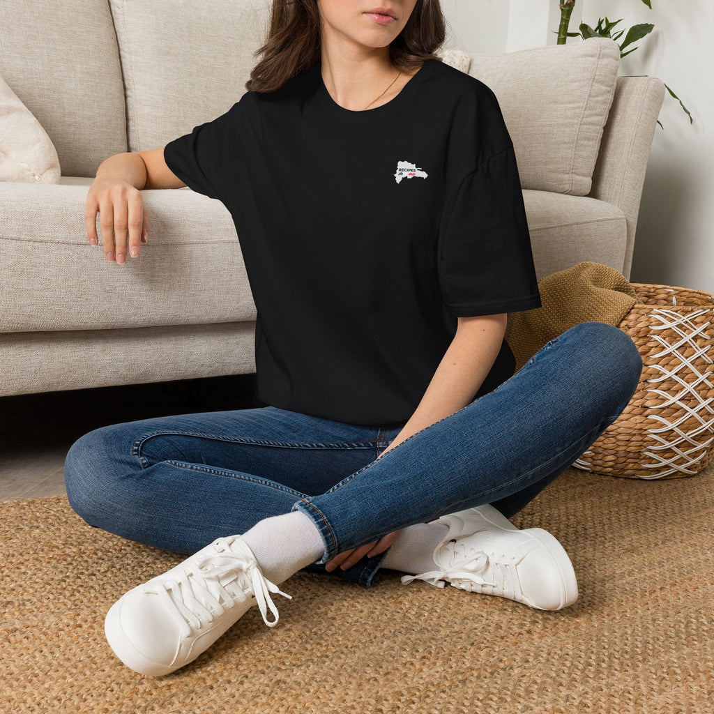 Minimalist 'Modern Home' Chest Logo T‑Shirt