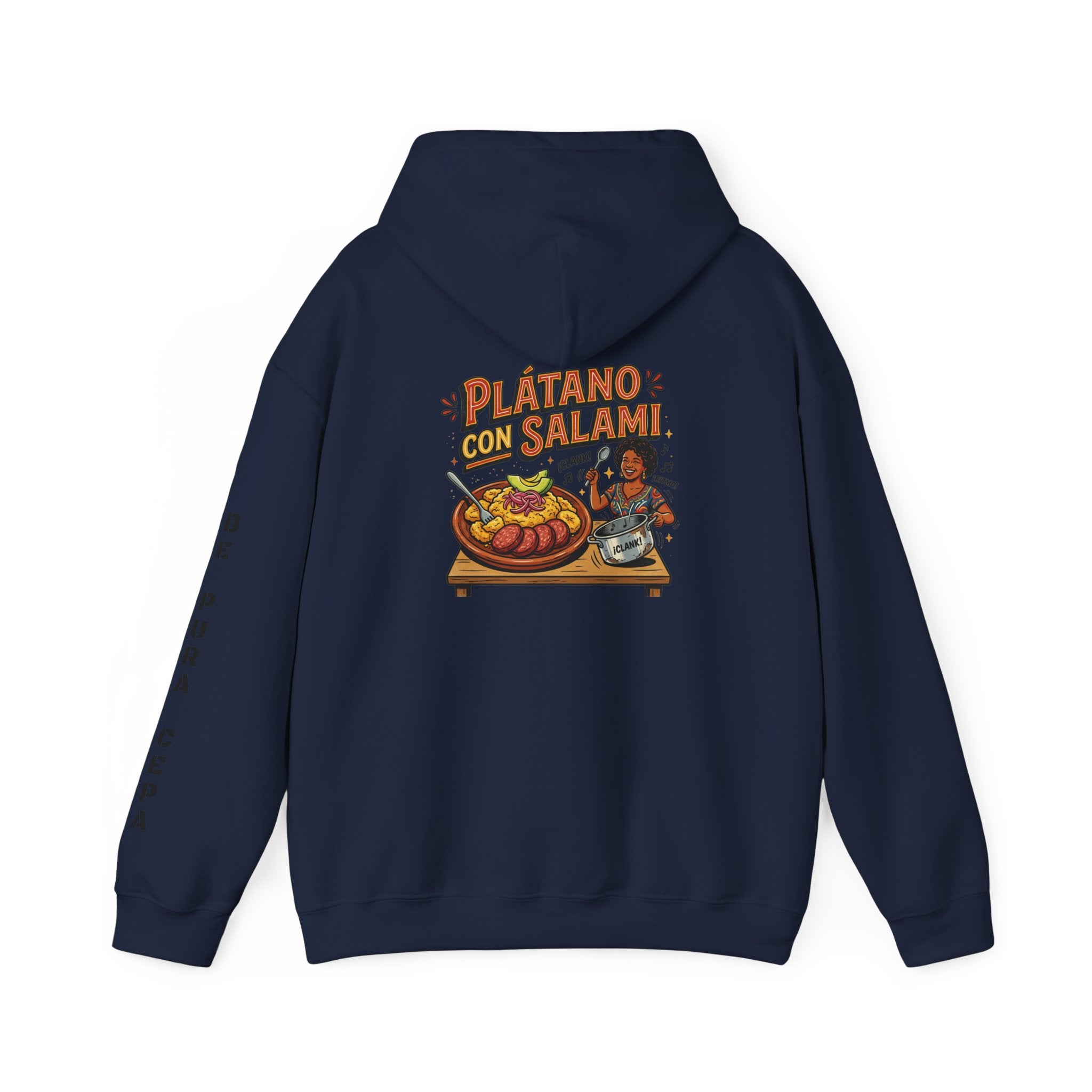 Hoodie - Plátano con Salami Graphic Hoodie