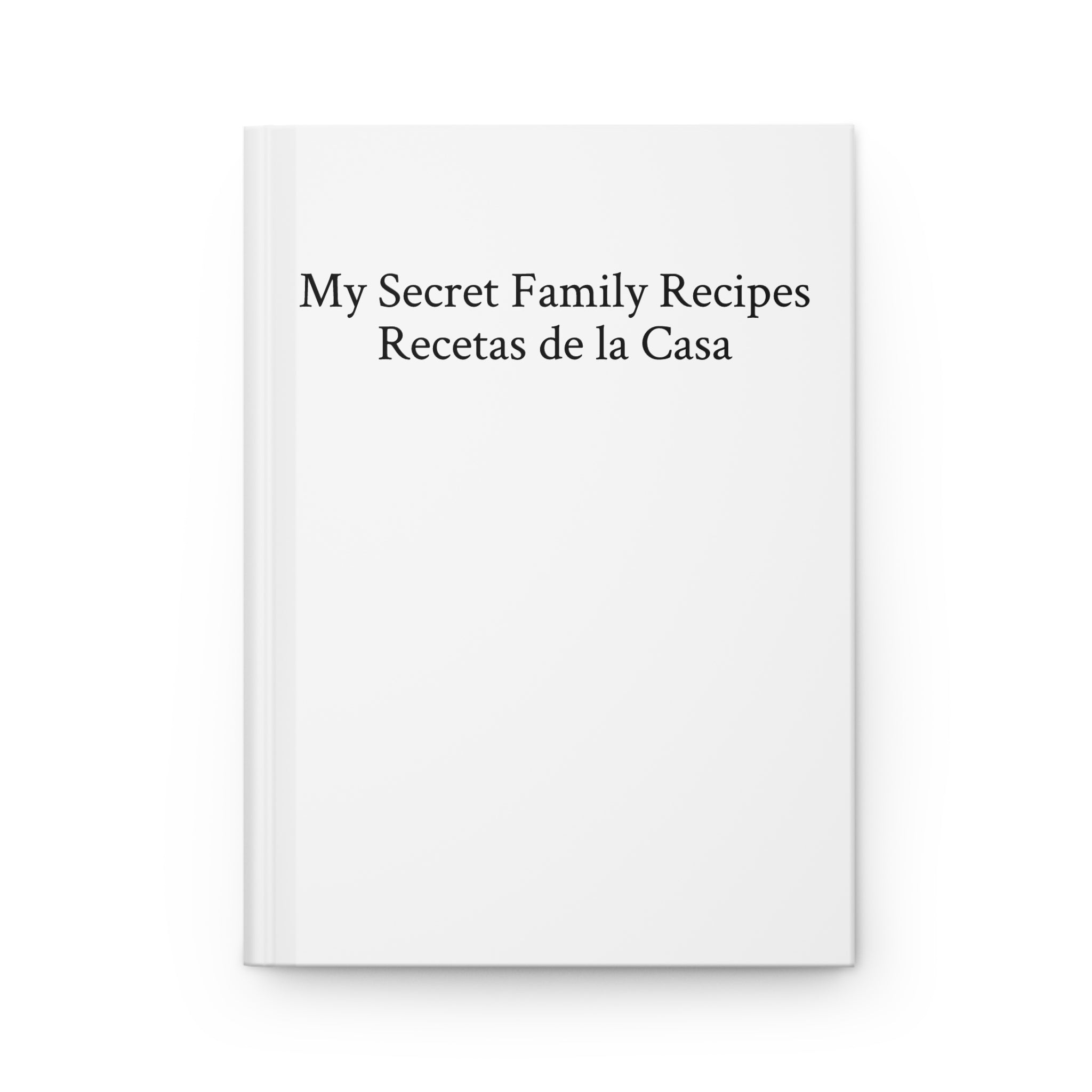 Hardcover Journal Matte (Lined)