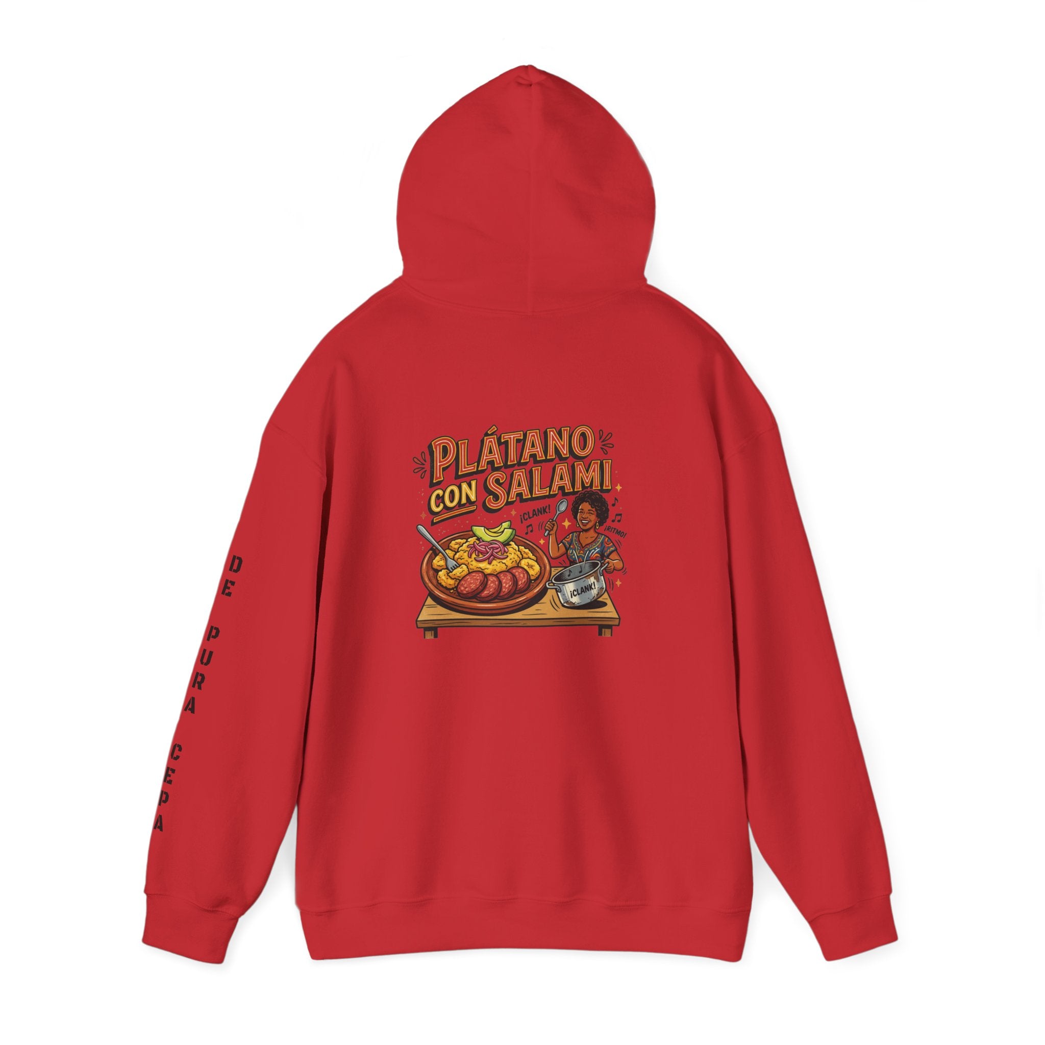 Hoodie - Plátano con Salami Graphic Hoodie
