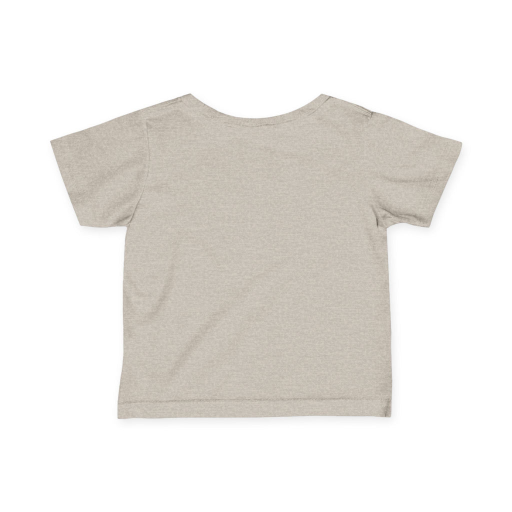 Infant Tee — "50% plátano 50% salami" Cute Spanish Baby Shirt