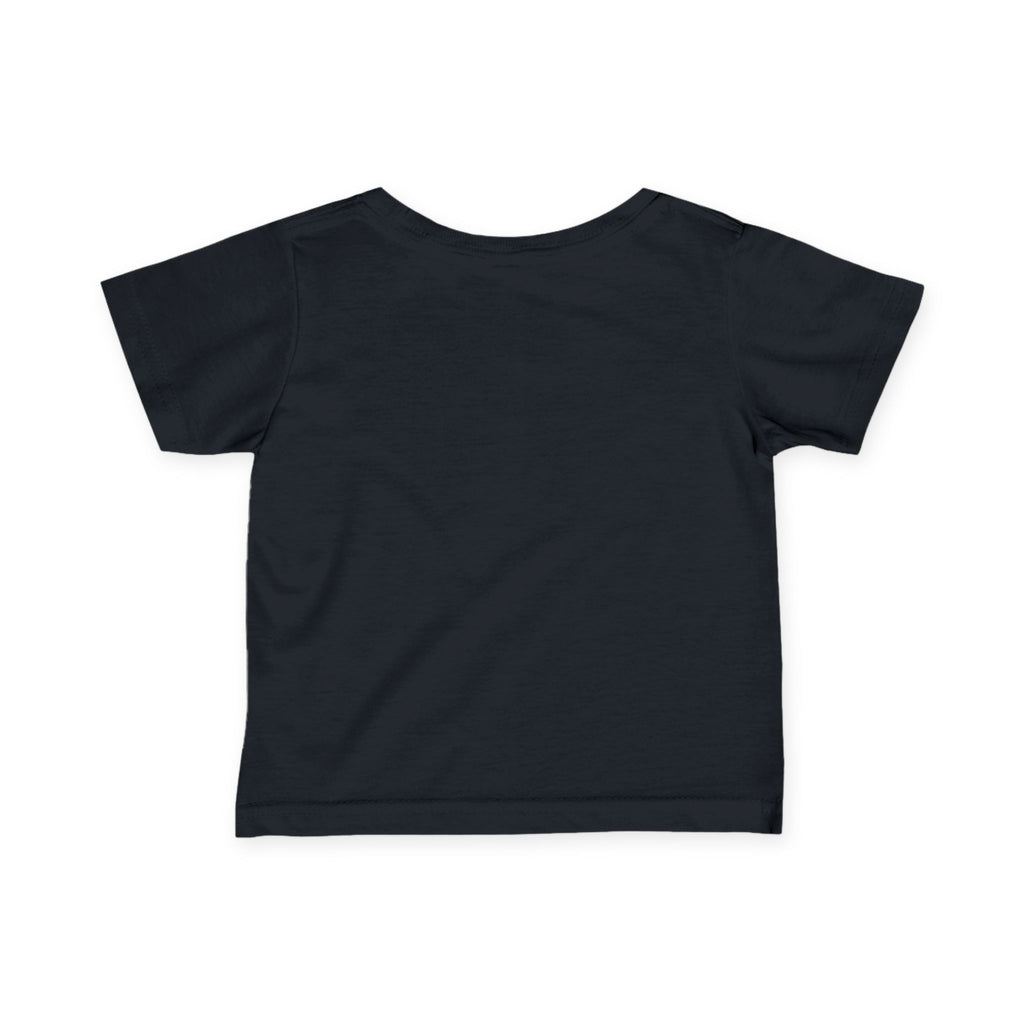 Infant Tee — "50% plátano 50% salami" Cute Spanish Baby Shirt