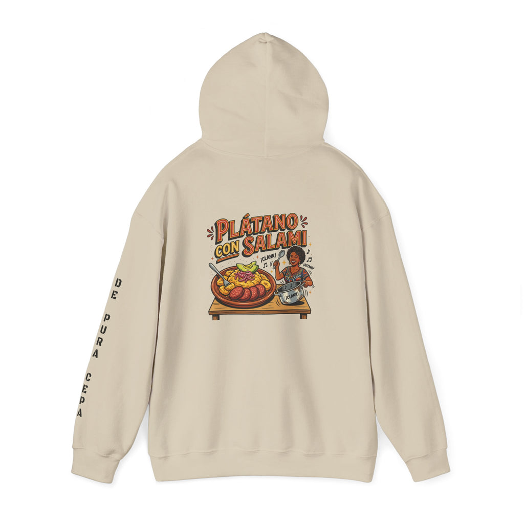 Hoodie - Plátano con Salami Graphic Hoodie