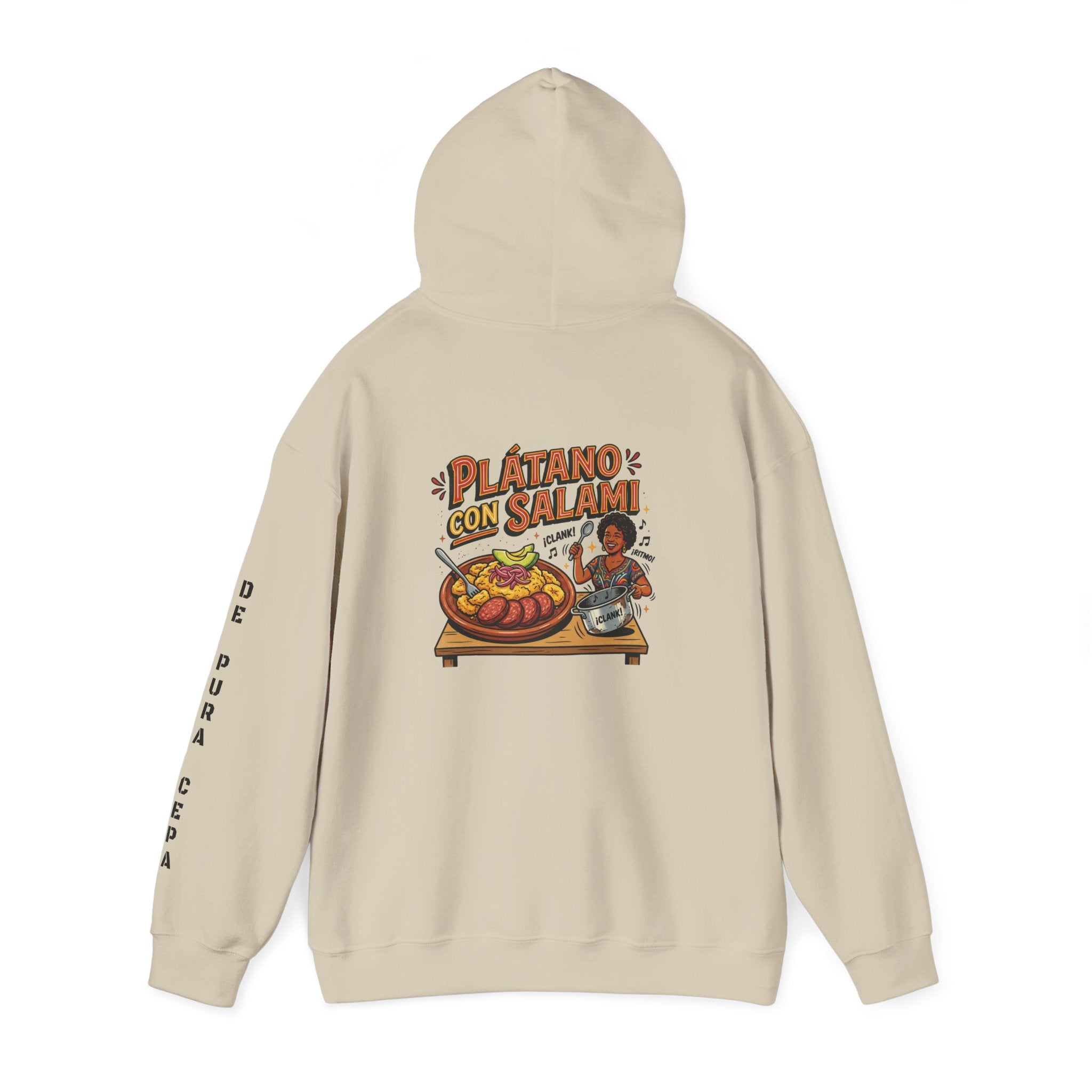Hoodie - Plátano con Salami Graphic Hoodie