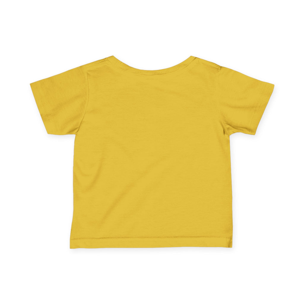 Infant Tee — "50% plátano 50% salami" Cute Spanish Baby Shirt