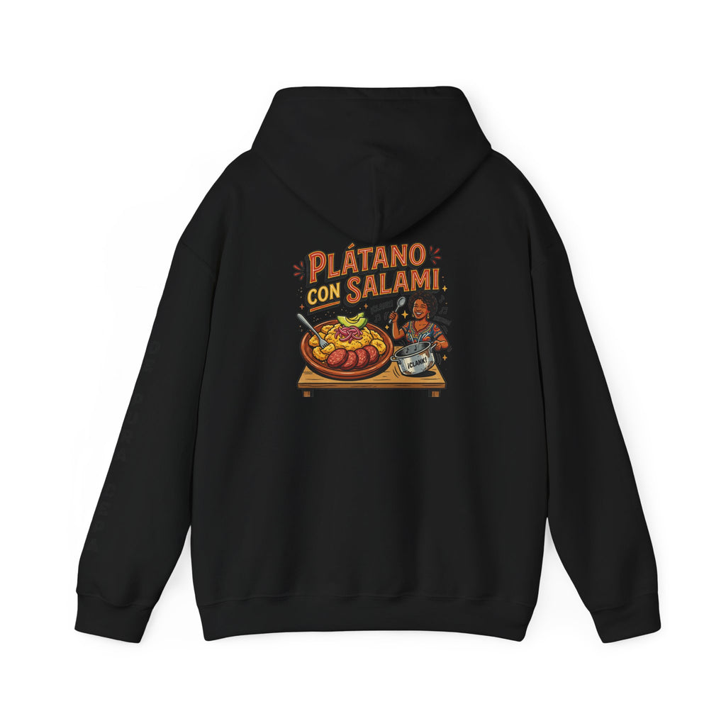 Hoodie - Plátano con Salami Graphic Hoodie