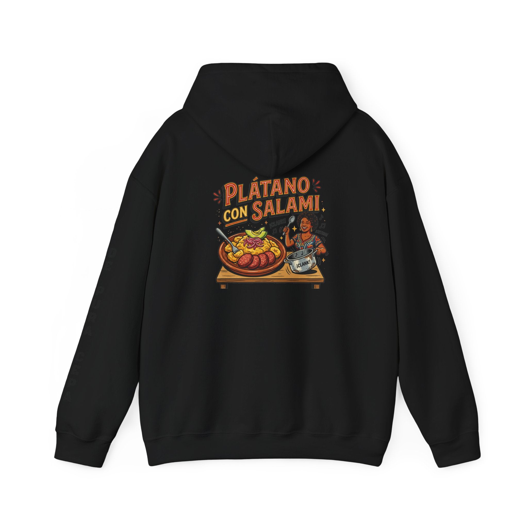 Hoodie - Plátano con Salami Graphic Hoodie