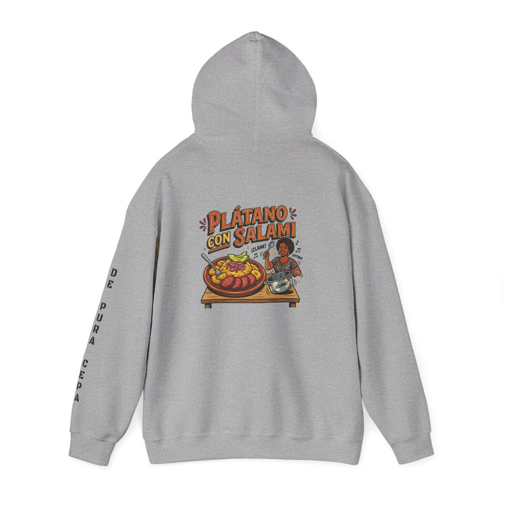 Hoodie - Plátano con Salami Graphic Hoodie