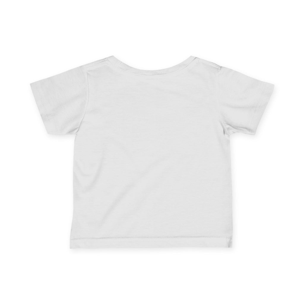 Infant Tee — "50% plátano 50% salami" Cute Spanish Baby Shirt