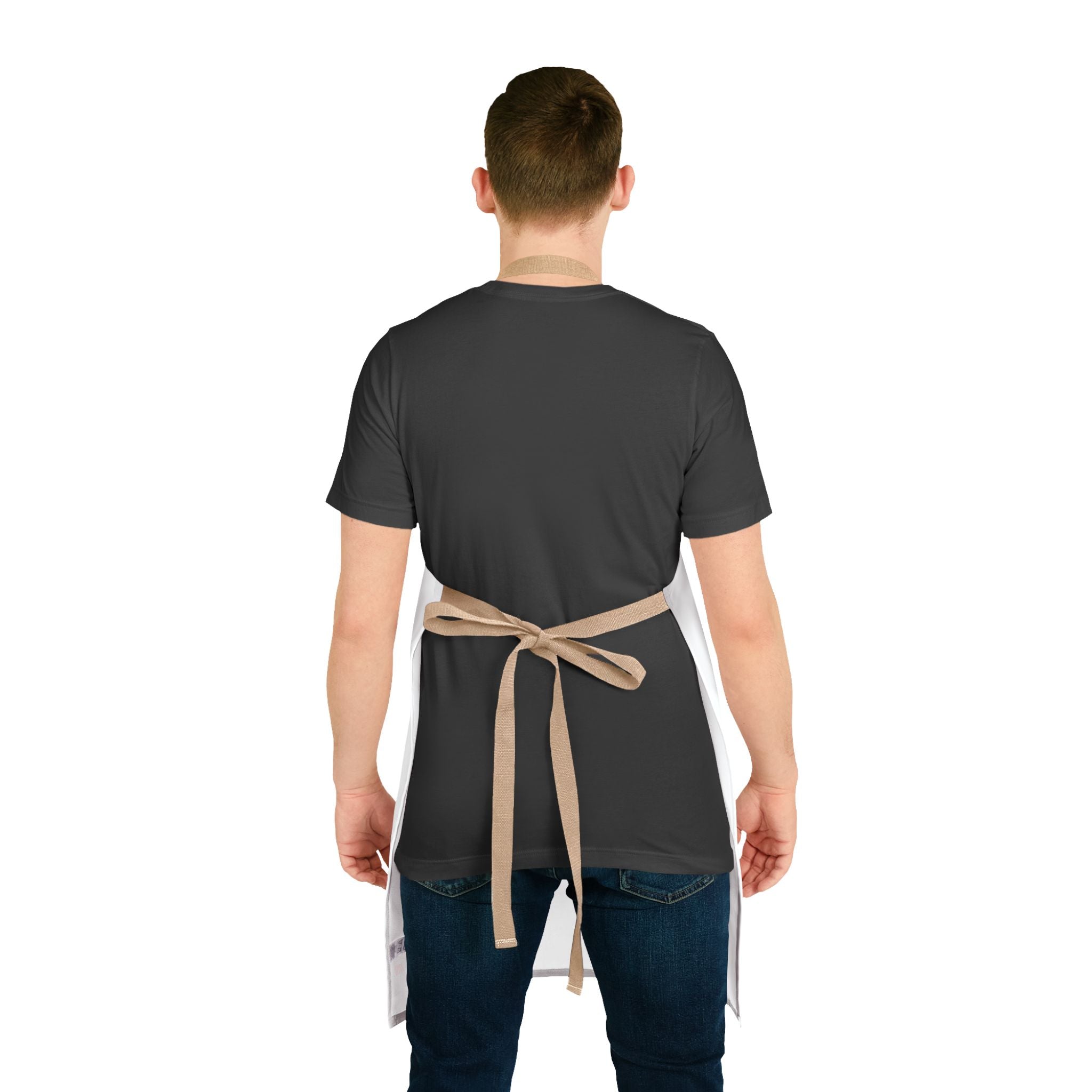 Apron — "La Jefa del Caldero" Kitchen Apron (Hispanic Grandma Cooking Gift)