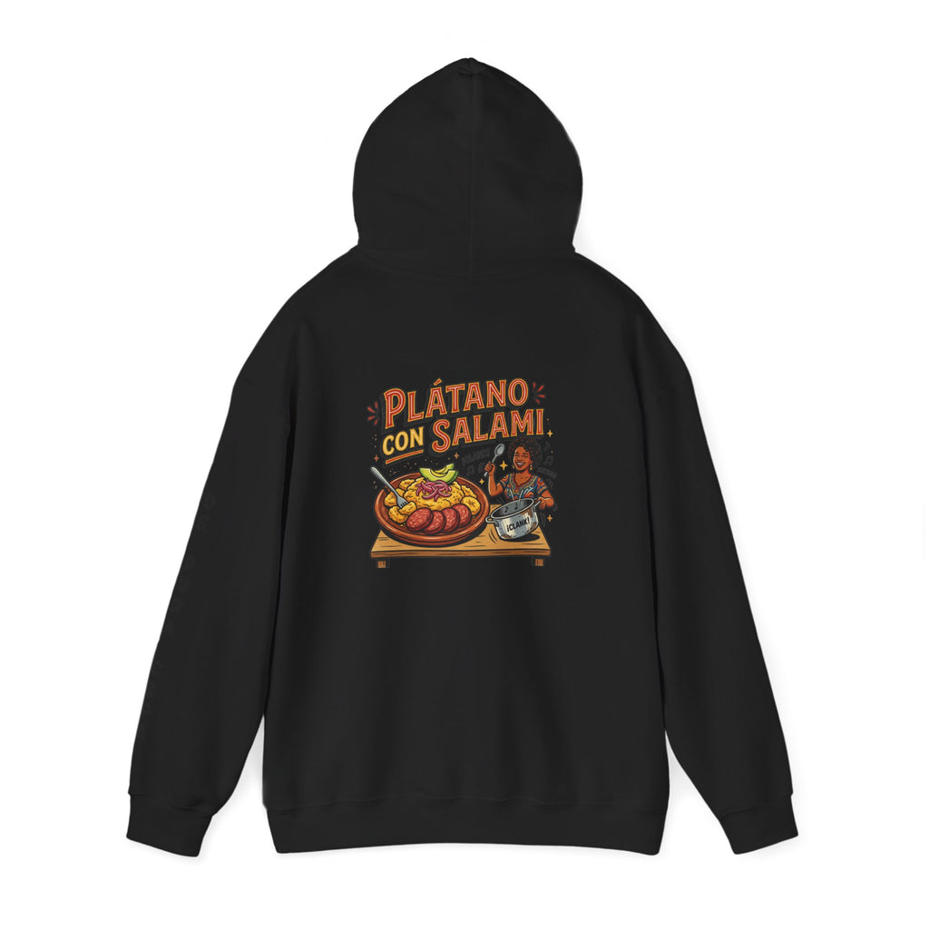 Hoodie - Plátano con Salami Graphic Hoodie
