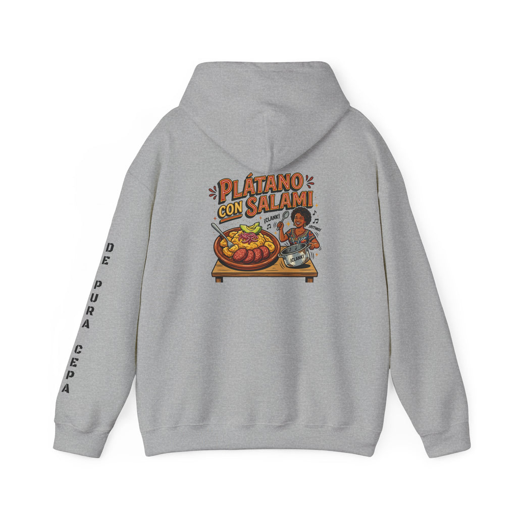 Hoodie - Plátano con Salami Graphic Hoodie