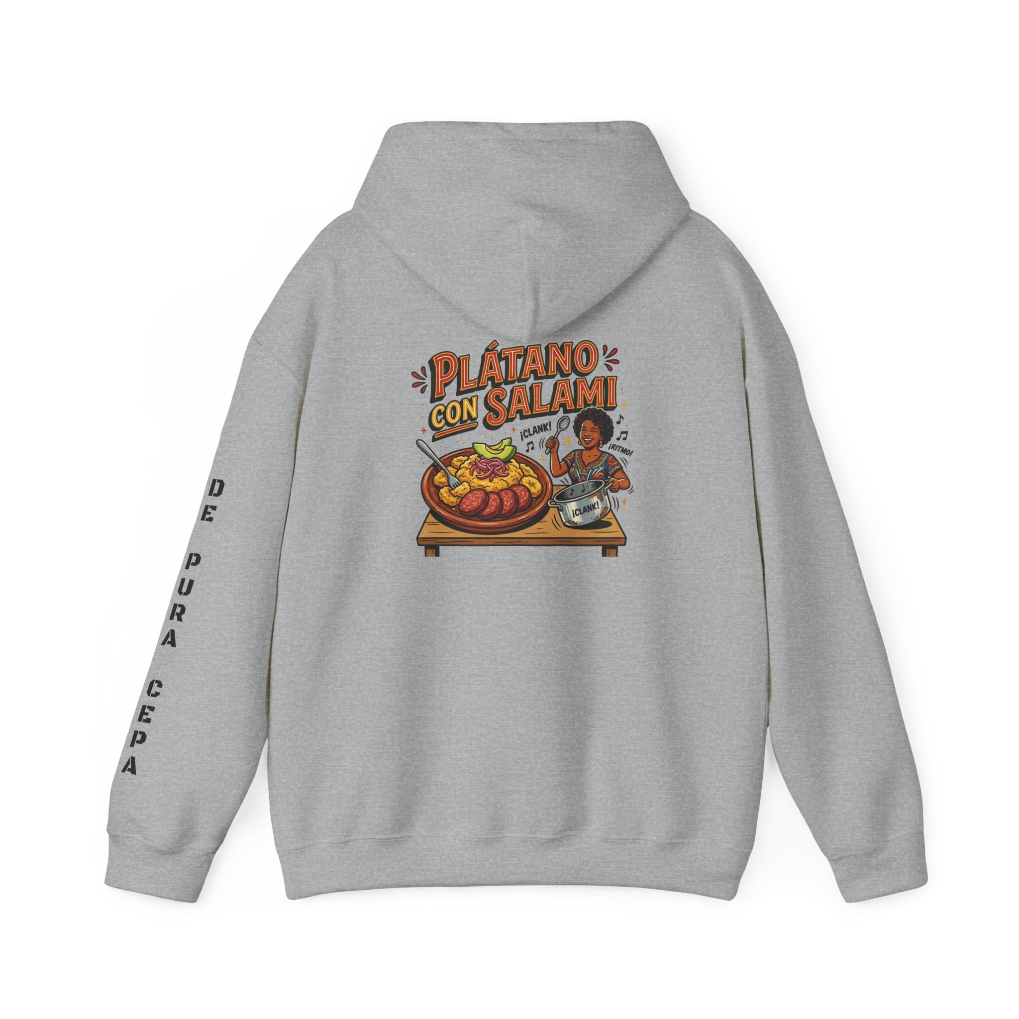 Hoodie - Plátano con Salami Graphic Hoodie
