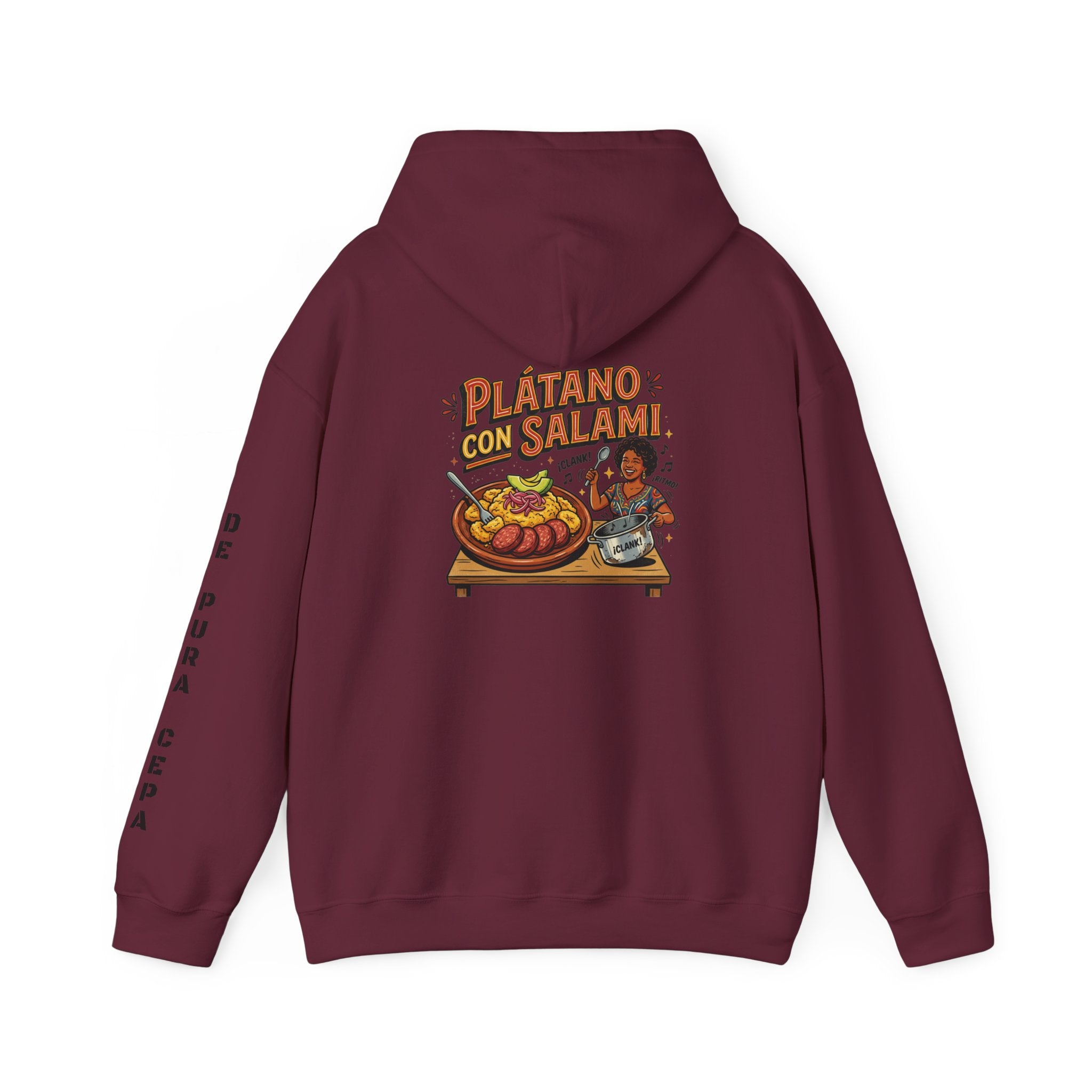 Hoodie - Plátano con Salami Graphic Hoodie