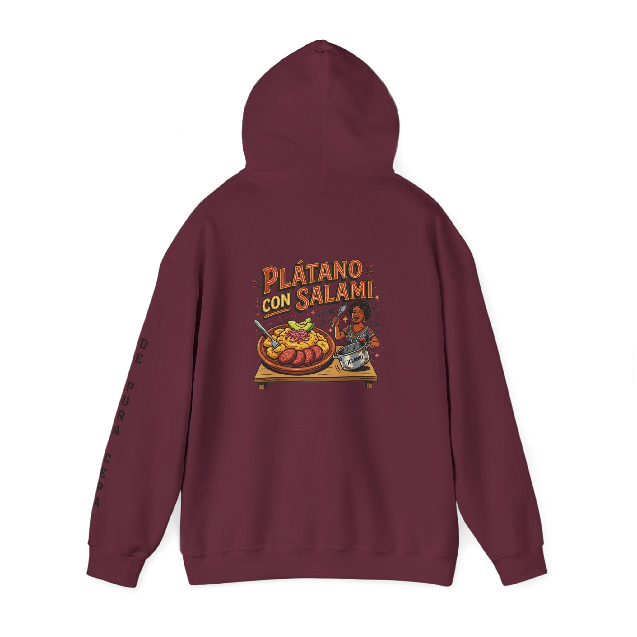 Hoodie - Plátano con Salami Graphic Hoodie