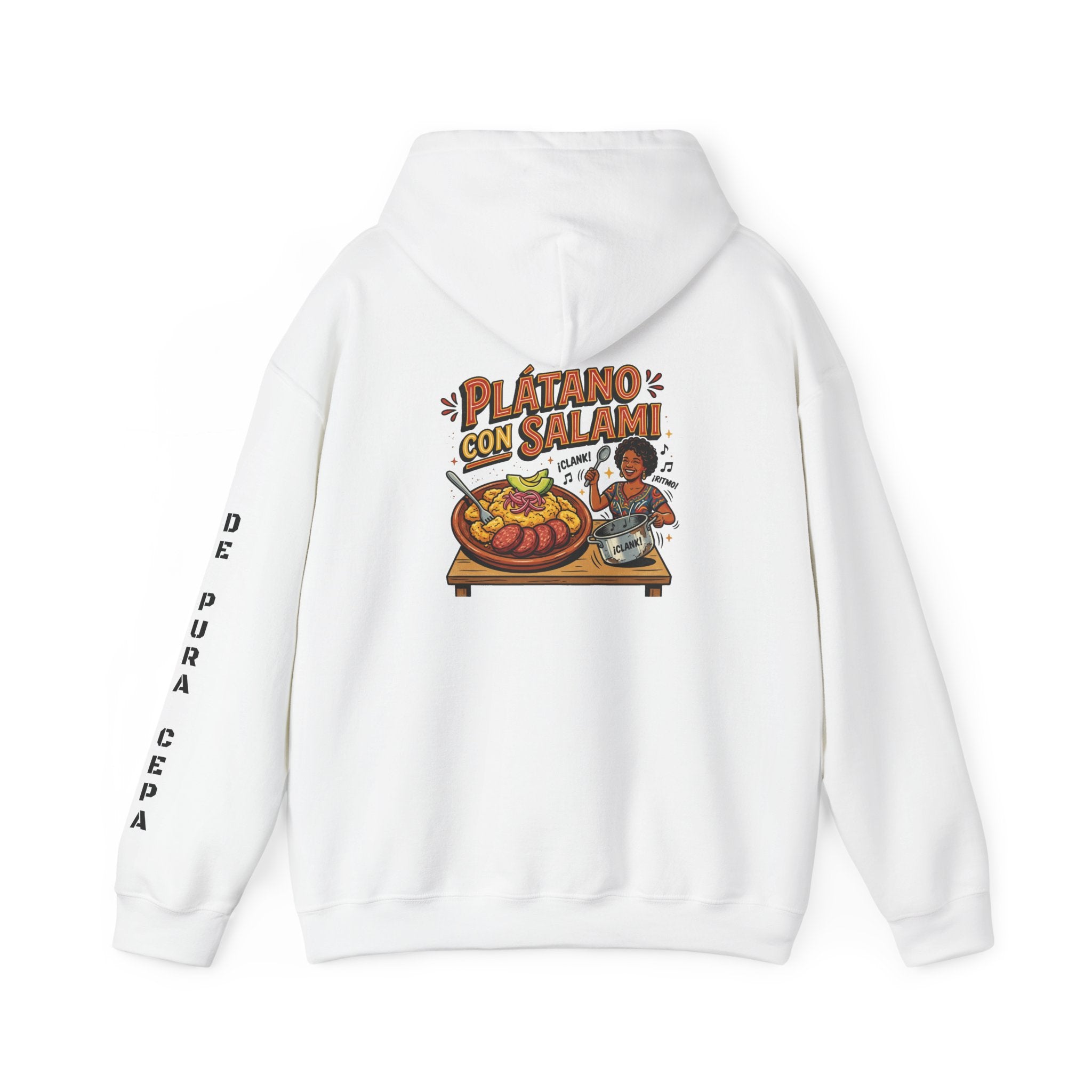 Hoodie - Plátano con Salami Graphic Hoodie