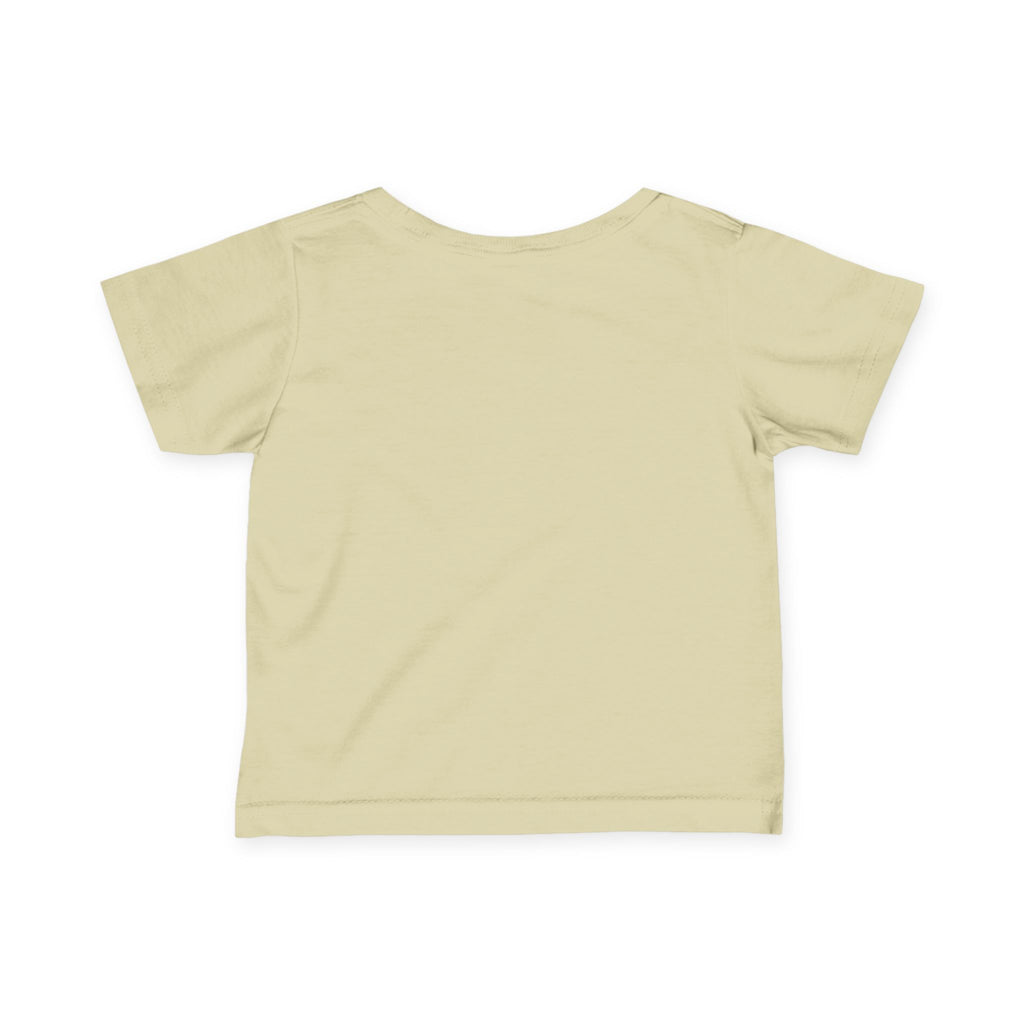 Infant Tee — "50% plátano 50% salami" Cute Spanish Baby Shirt