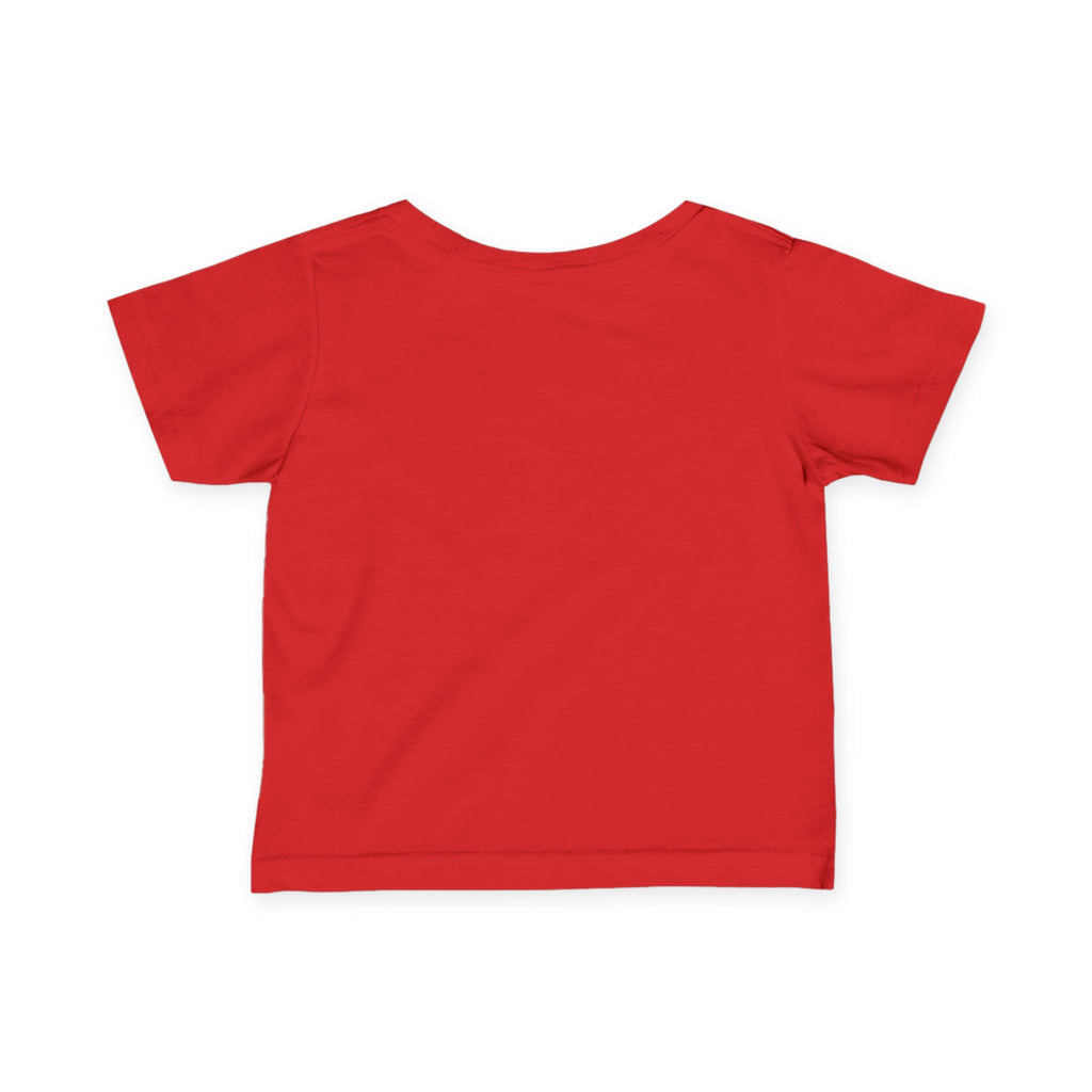 Infant Tee — "50% plátano 50% salami" Cute Spanish Baby Shirt