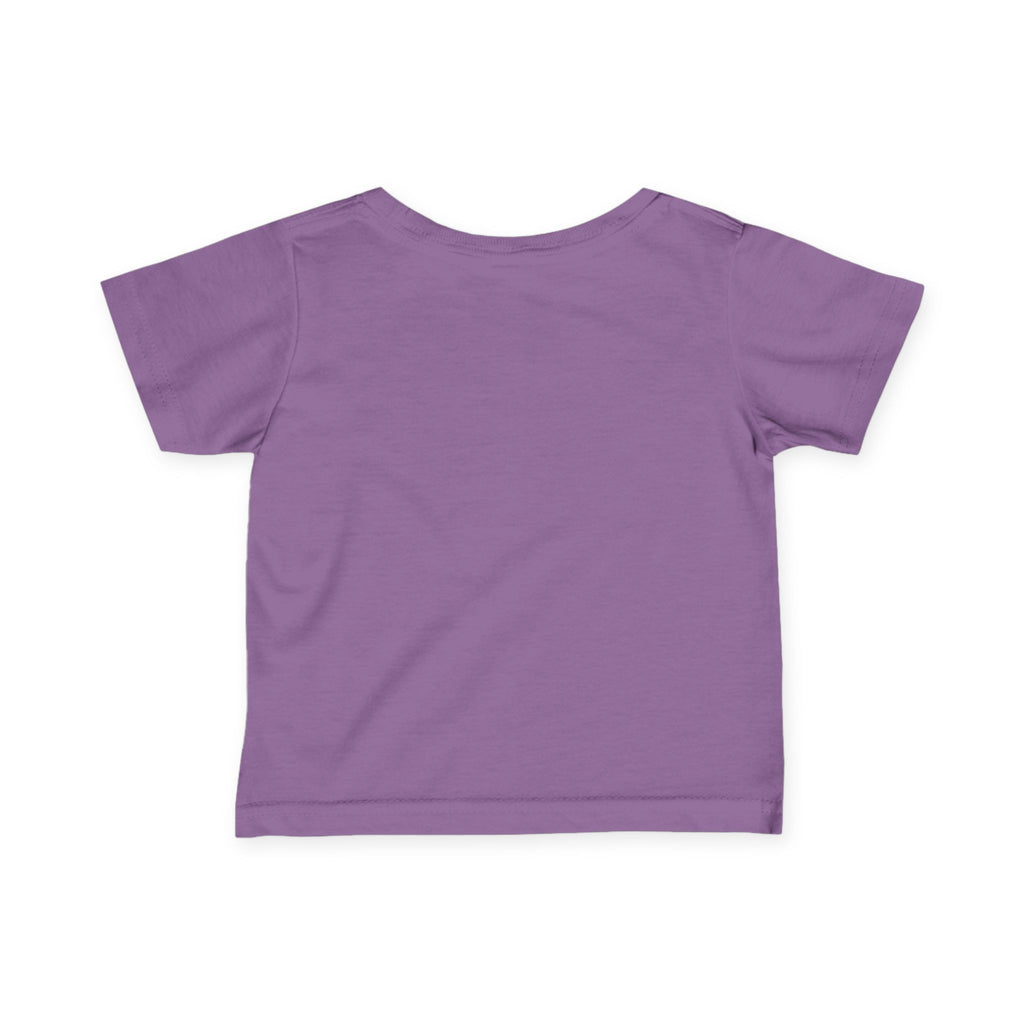 Infant Tee — "50% plátano 50% salami" Cute Spanish Baby Shirt