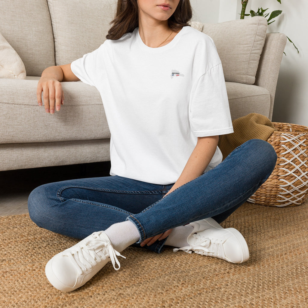 Minimalist 'Modern Home' Chest Logo T‑Shirt